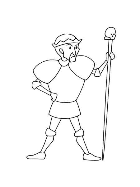 Нарисовать Кощея Бессмертного поэтапно