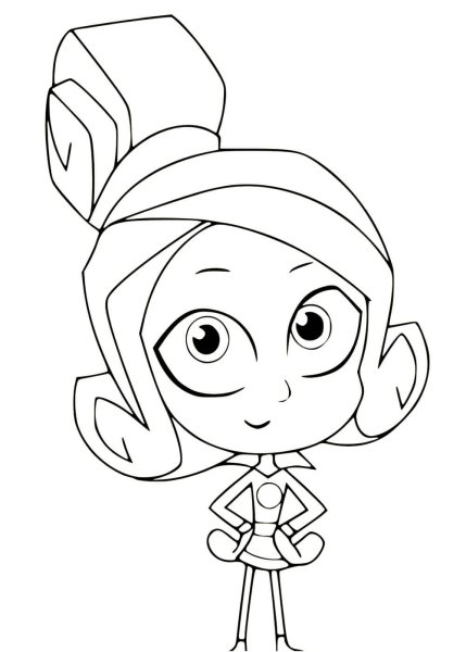 Симка Верта шпуля раскраска