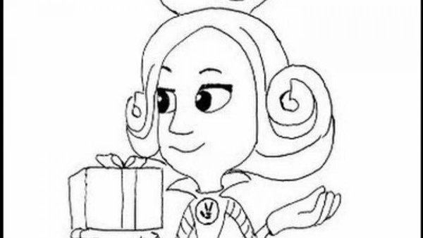 Симка Верта шпуля раскраска