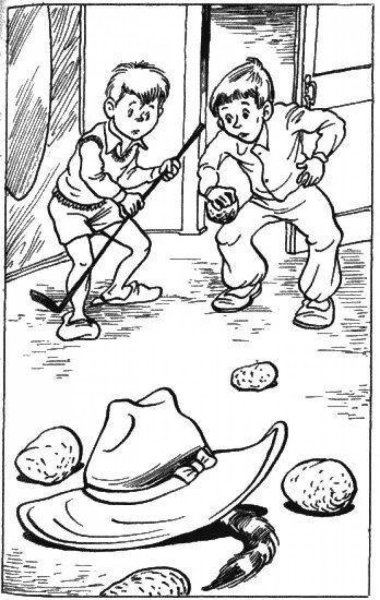 Раскраски по рассказу Носова Живая шляпа