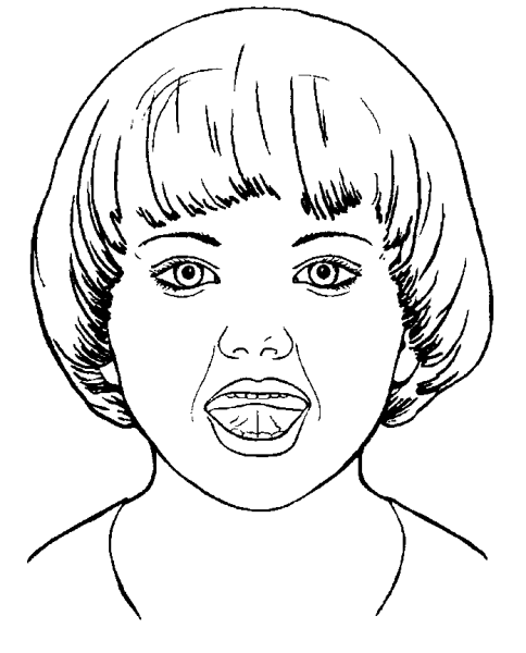 Артикуляционные упражнения раскраска