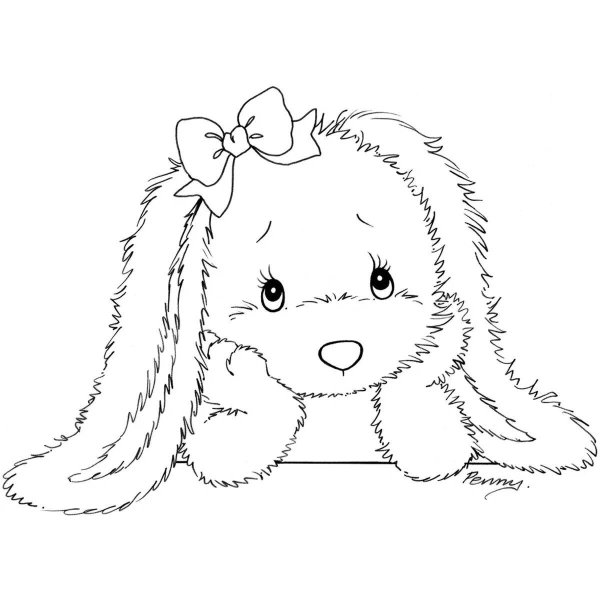 Раскраска. Пушистики