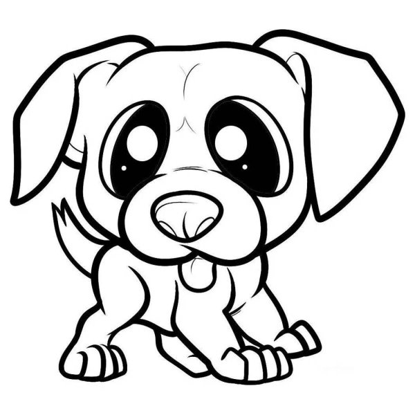 Раскраска "собаки"