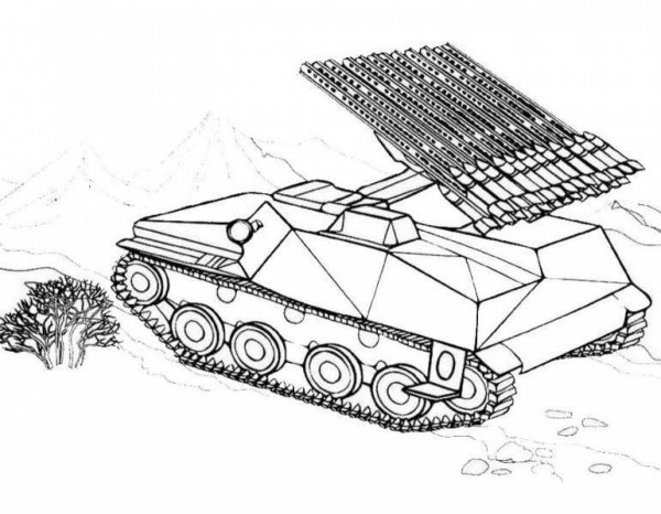 Раскраски для мальчиковт танки