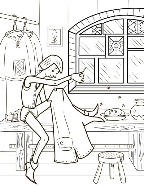 Храбрый портной братья Гримм