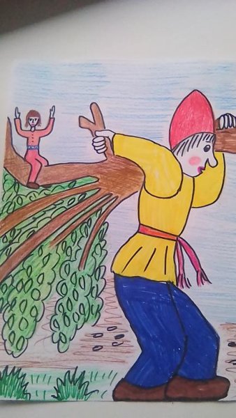 Храбрый портной раскраска