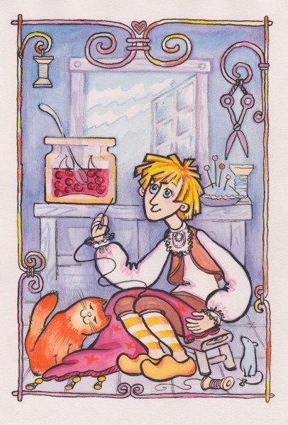 Великан и портной Гримм сказка