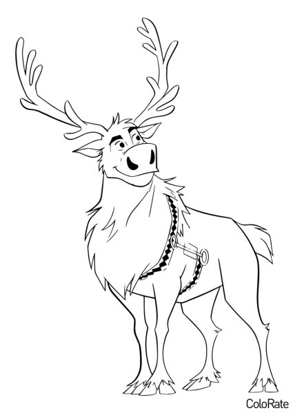 Олень Свен Холодное сердце