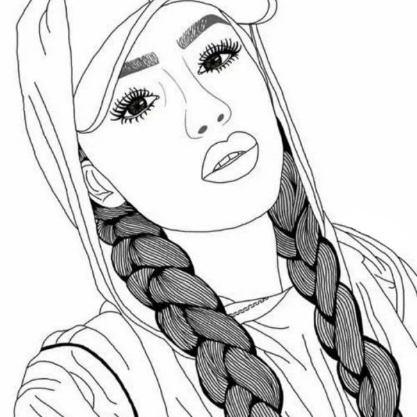 Раскраска для девочек