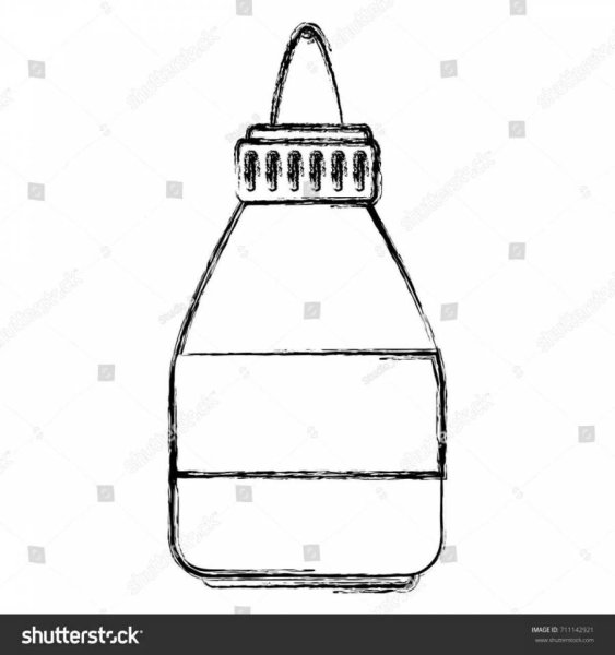 Клей раскраска