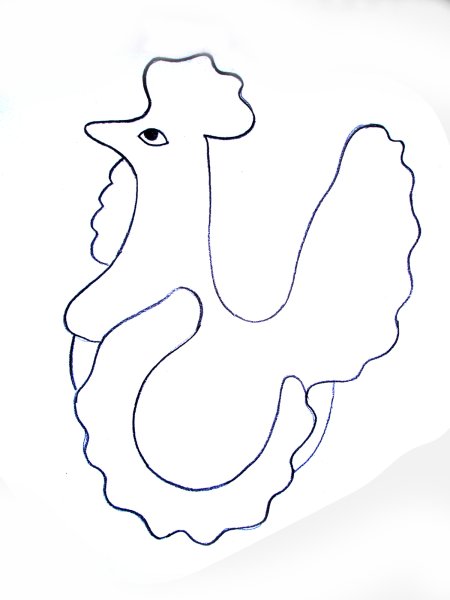 Дымковская игрушка петушок раскраска для детей