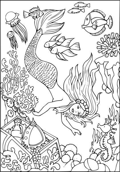 Раскраска сиреноголовый раскраска