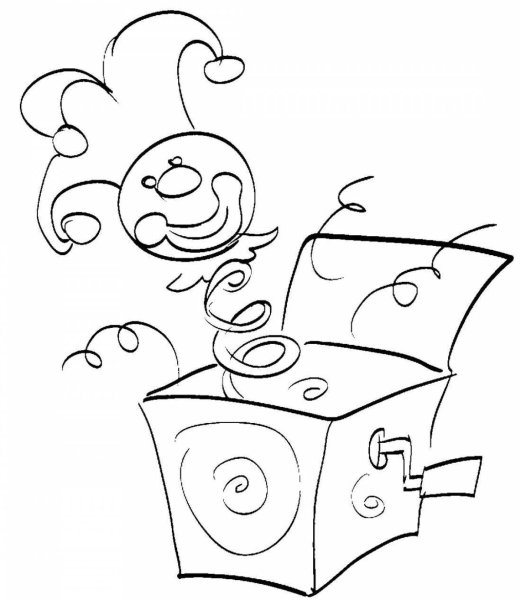 День смеха раскраски