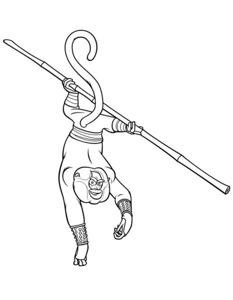 Мастер Угвей кунг фу Панда 3