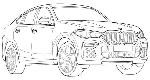BMW x6 m 2021