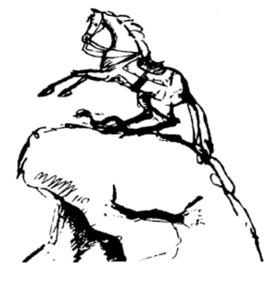 Медный всадник зарисовки Пушкина