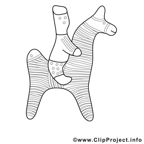Трафареты филимоновской игрушки для дошкольников