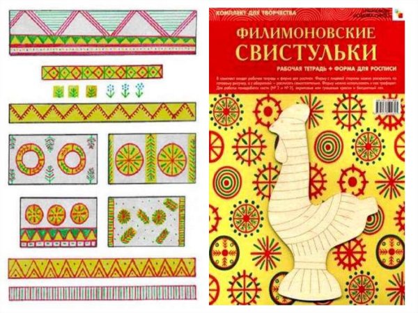 Узоры филимоновской игрушки