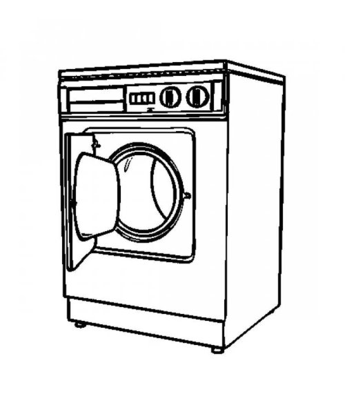 Стиральная машина раскраска