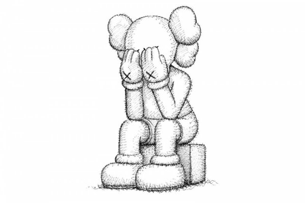 KAWS раскраска