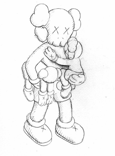 KAWS эскиз