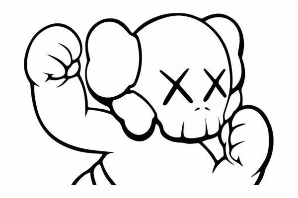 KAWS рисунок