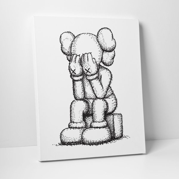 KAWS рисунок