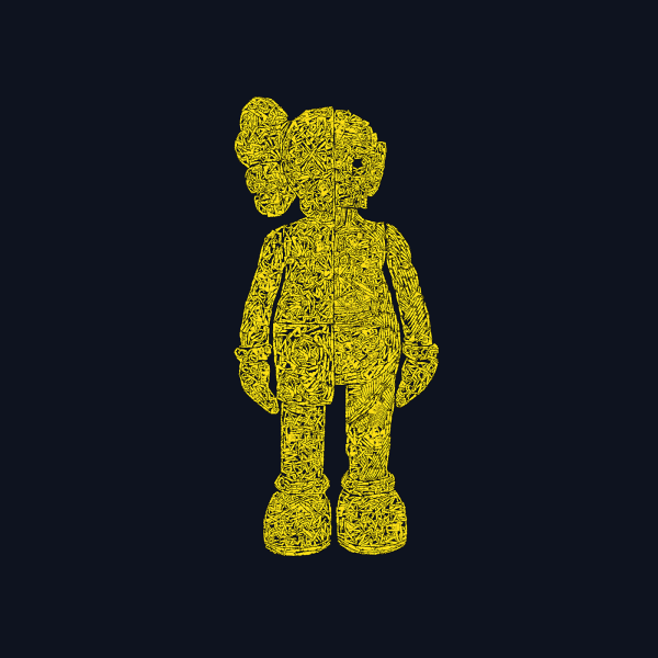 KAWS логотип