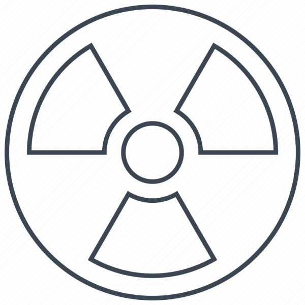 Трафарет радиация