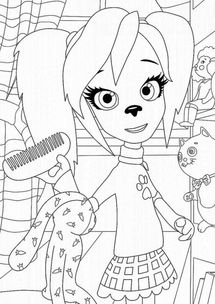 Раскраска Барбоскины Тимоха