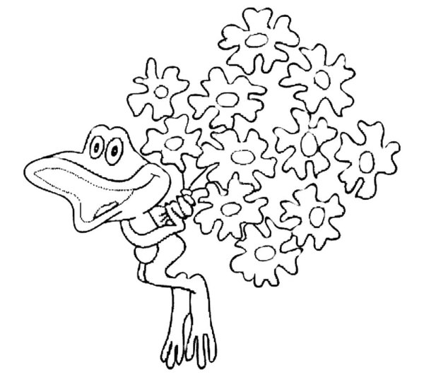 По дороге с облаками... Раскраска