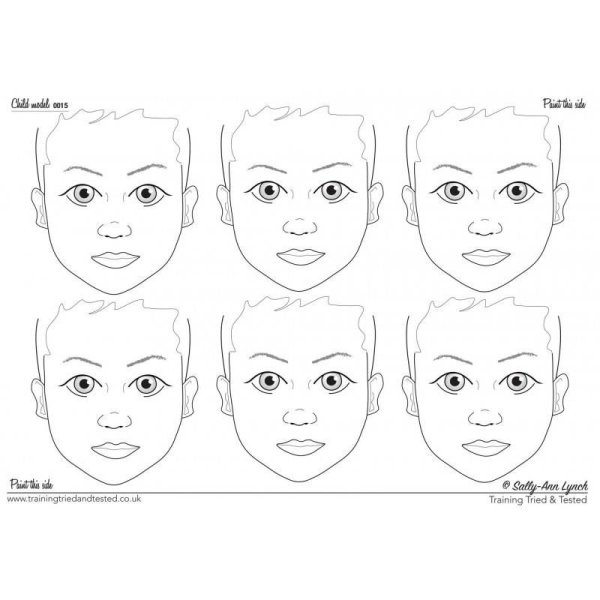 Рисование на лице для детей