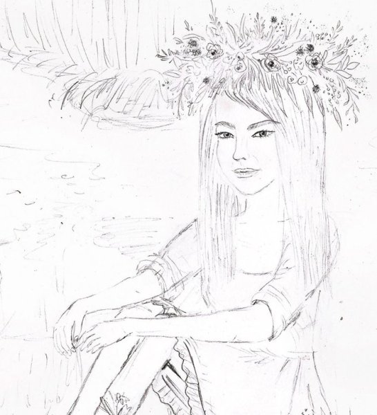 Иван Купала карандашом