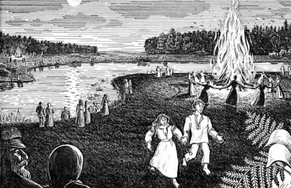 Праздник Ивана Купалы Графика