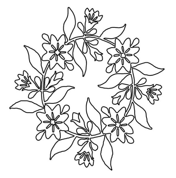 Нарисовать винок и разукрасить