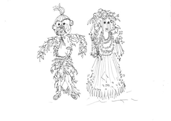 Иван Купала карандашом