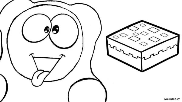 Раскраска Валера ЖЕЛЕЙНЫЙ медведь раскраска