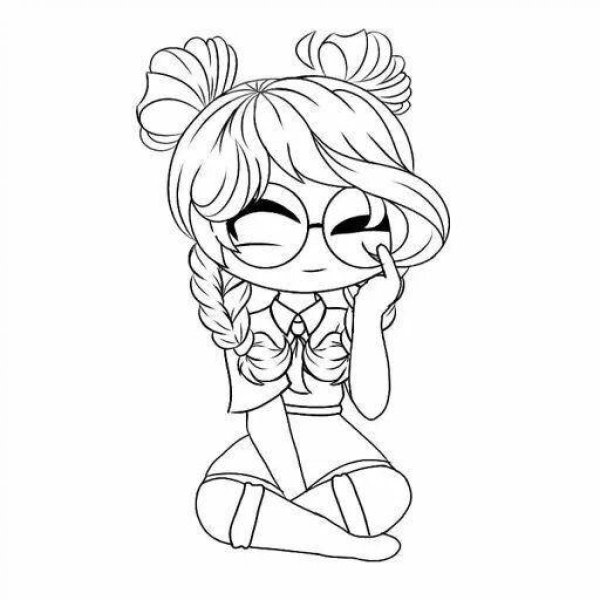 Разукрашка гача клуб учители