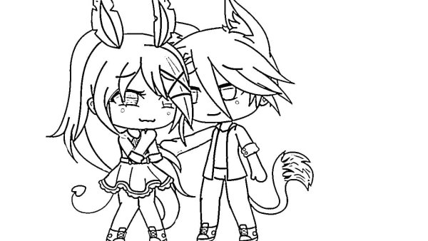 Раскраски гача лайф демоны