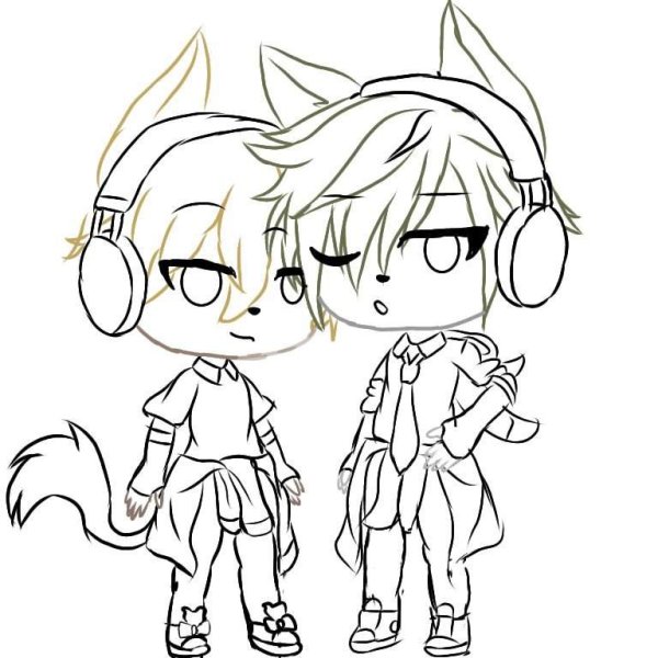 Гача лайф белый персонаж