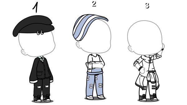 Гача лайф одежда