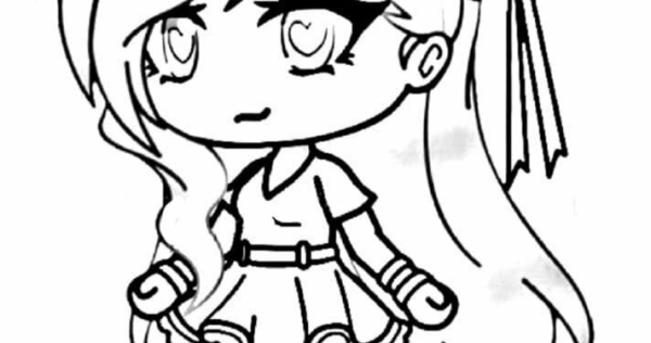 Раскраска гачи