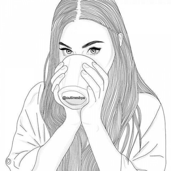 Раскраски для девочек блогеры