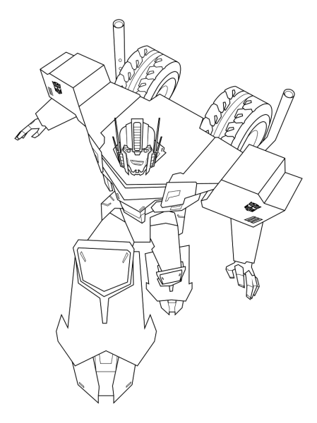 Трансформер Балкхед раскраска