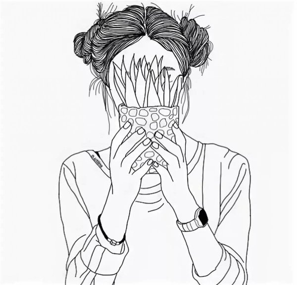 Рисунки в стиле тумблер