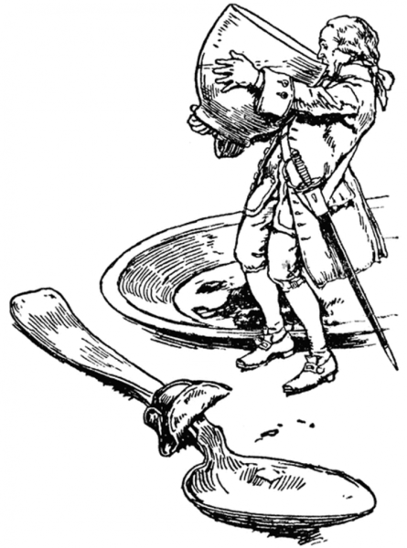 Гулливер раскраска для детей