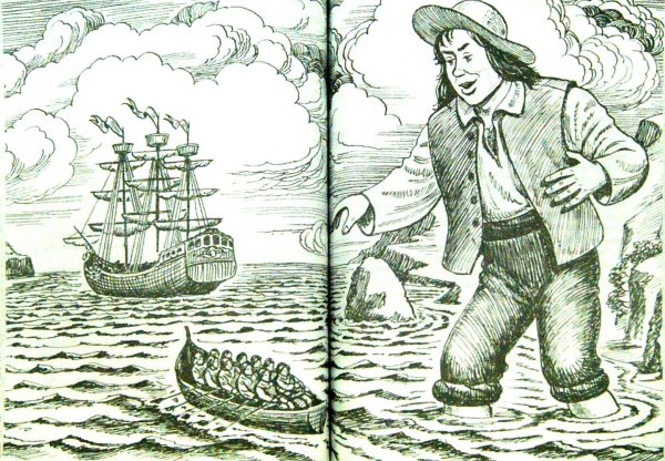 Джонатан Свифт путешествия Гулливера рисунок