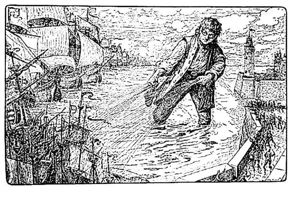 Гулливер раскраска