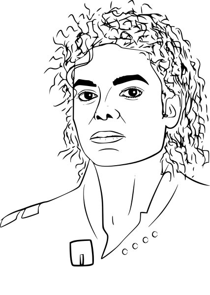 Раскраски Michael Jackson