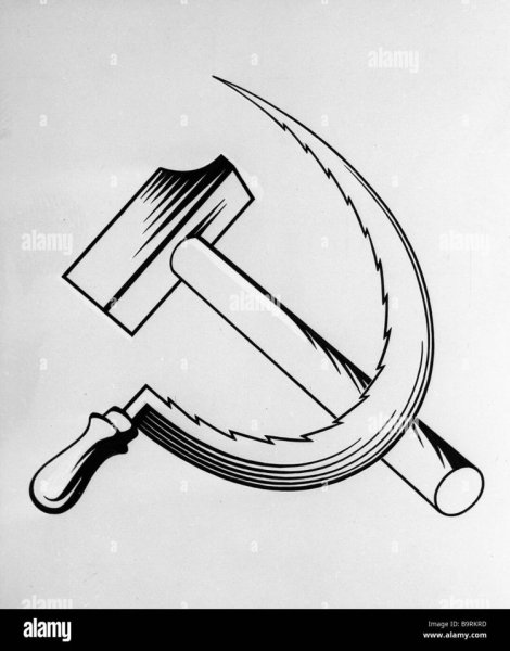 Серп и молот эскиз